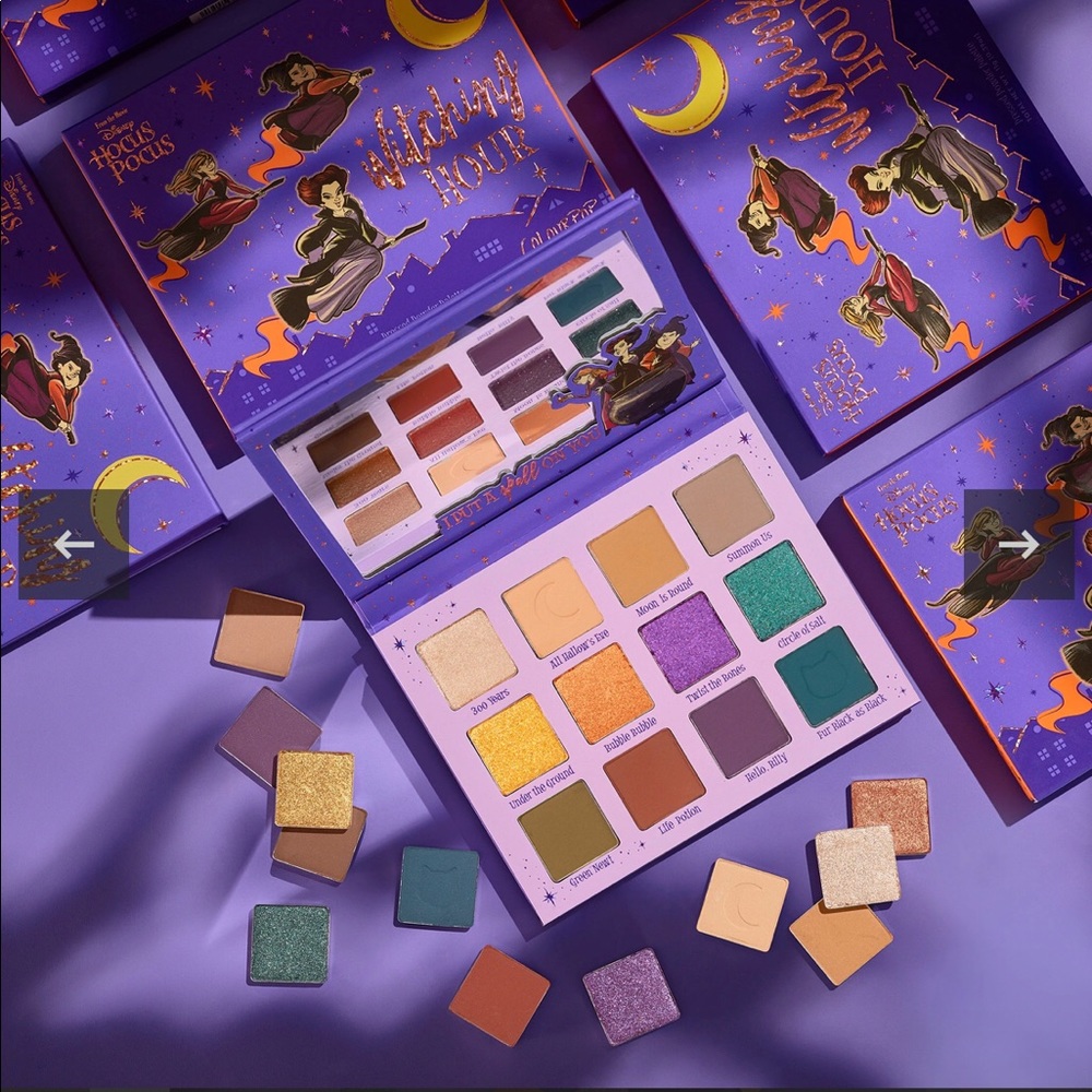 Hocus Pocus Colourpop Witching Hour Eyeshadow Palette NIB